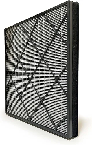 Nispira HE400 Filtro de repuesto para purificador de aire Shark HE401 HE402 HE405 4 ventilador True HEPA con bloqueo avanzado de olor con carbón