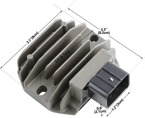 Miniatura 7 de XMT-MOTO Regulador rectificador de voltaje apto para YAMAHA YZF R1/YZF R1M 2015-2024 YZF R1S 2016-2018 YZF R1 60º ANIVERSARIO 2016 FZ10 2017 MT10