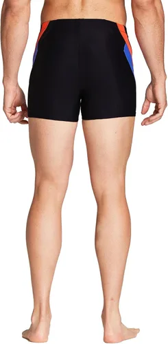Miniatura 3 de BALEAF Traje de baño deportivo de pierna cuadrada para hombre