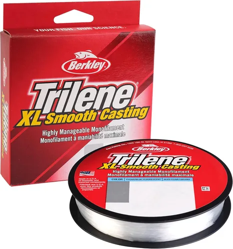 Berkley Trilene XL - Sedal de pesca monofilamento Fluorescente transparente/azul