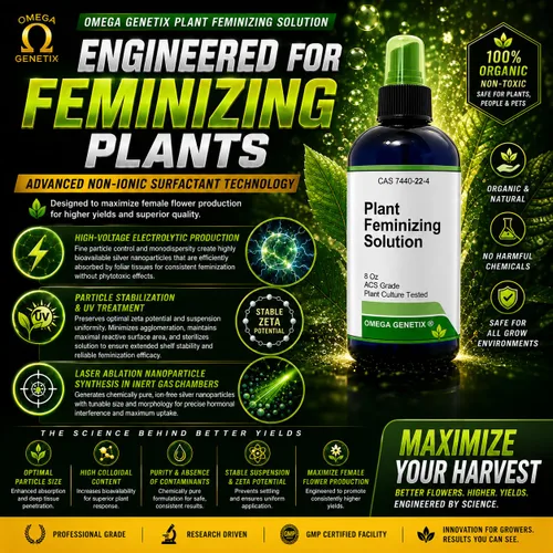 Miniatura 4 de Spray feminizante para plantas, paquete triple de 3 onzas con STS Kicker