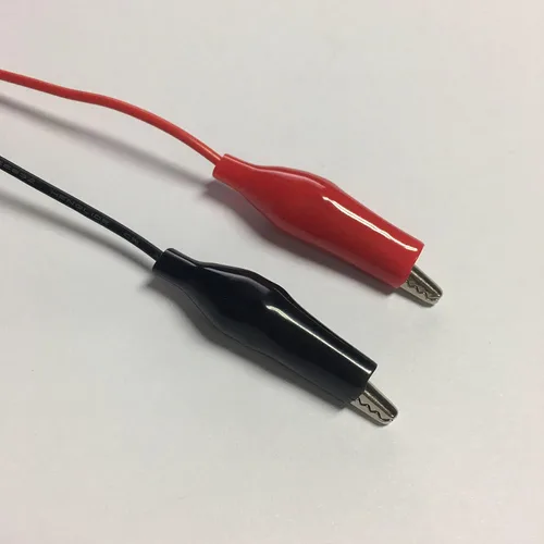 Miniatura 4 de Barehill Cable blindado resistente a roedores con clips de cocodrilo, cable de metal envuelto en resorte de 12 V CC 20 AWG, compatible con Tactacam