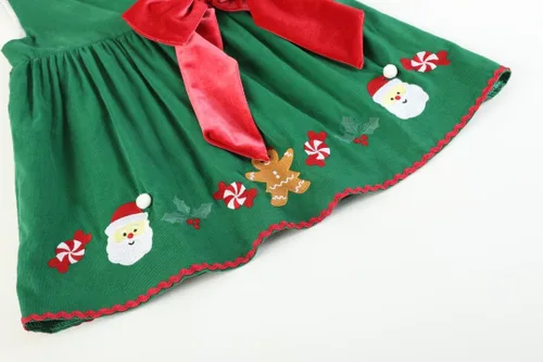 Miniatura 4 de Lil cactus Vestido de Navidad para bebés y niñas