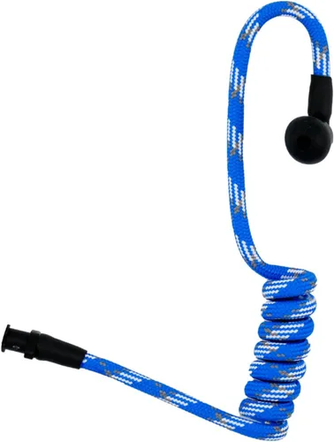 Miniatura 24 de Tubeez Walkie Talkie Auricular con tapones negros para los oídos – Tubo roscado de bloqueo de humedad que se adapta a cualquier auricular de radio