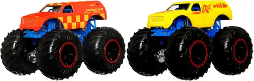 Miniatura 6 de Hot Wheels Monster Trucks - Surtido de juguetes de coche con cambio de color, 3 años