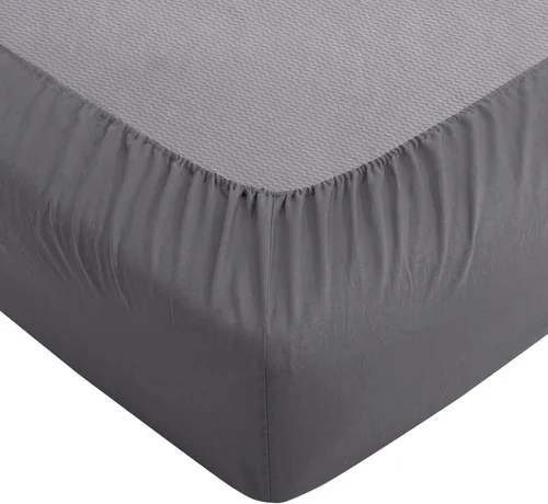 Miniatura 5 de ATLINIA Juego de ropa de cama de lino de lino 100% puro - Tela de lino francés lavado a la piedra, sábana bajera de bolsillo profundo, sábana plana