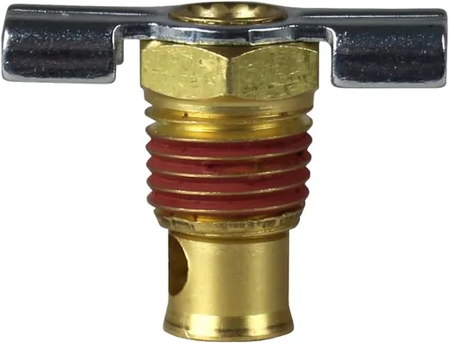 Miniatura 4 de Paquete de 2 válvulas de drenaje de compresor de aire de 1/4 de pulgada de drenaje de tanque NPT de 1/4