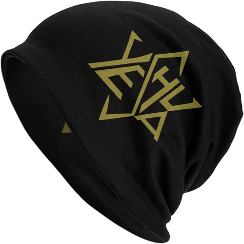 Miniatura 2 de Yeshua Star of David - Sombrero de punto unisex de invierno cálido