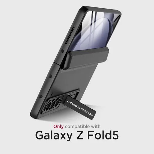 Miniatura 3 de Miimall Funda compatible con Samsung Galaxy Z Fold 5, [bisagra magnética de protección completa] [protector de pantalla integrado]