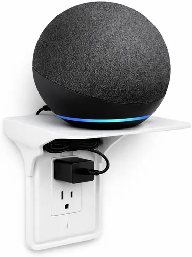 Miniatura 9 de Paquete de 2 estantes de salida – Organizador de montaje en pared para Echo Dot, HomePod Mini, Alexa y dispositivos domésticos inteligentes – Ahorro