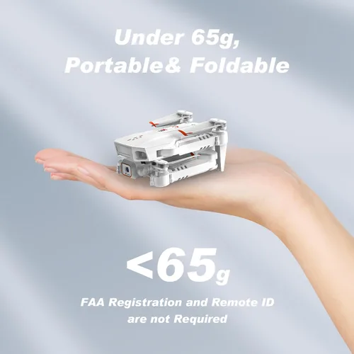 Miniatura 2 de Mini dron para niños, drones con cámara para adultos, dron para niños con control de gestos, inicio/aterrizaje con una tecla, volteretas 3D, vuelo