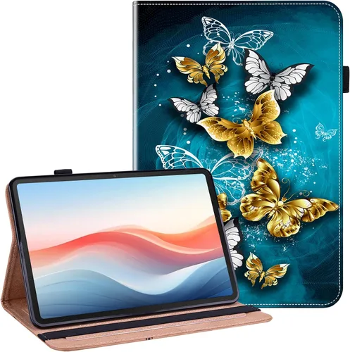 Miniatura 12 de Funda para Samsung Galaxy Tab S5e 10.5 2019 Modelo SM-T720/T725/T727 Tablet con Soporte para Lápiz, Cubierta de Diseño de Billetera con Soporte
