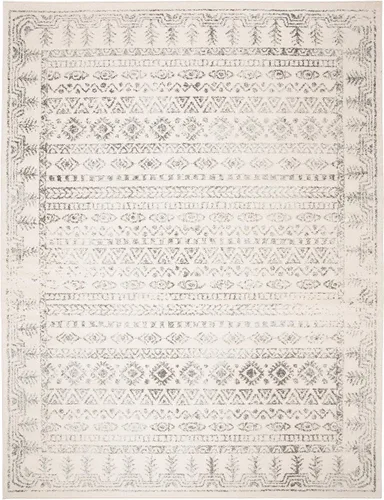 Miniatura 2 de SAFAVIEH Alfombra de área de 12 x 15 pulgadas, colección Tulum, grande, diseño marroquí bohemio envejecido, no desprende pelusa y fácil de limpiar