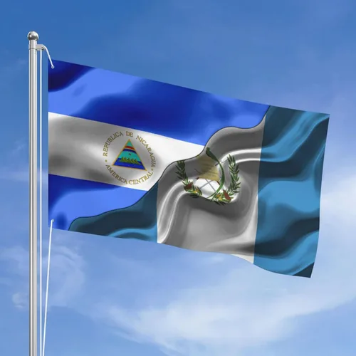 Miniatura 16 de Banderas de Honduras y República Dominicana para exteriores de 3 x 5 pies, tres capas de tela para coser a doble cara, impresión de 3 x 5 pies