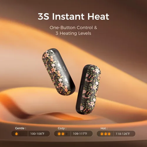 Miniatura 4 de OCOOPA 2 in 1 Magnetic Rechargeable Hand Warmers, UT2s Mini Electric Handwarmers 2 Pack, Split USB-C, Reusable Portable Pocket Heater, Raynauds