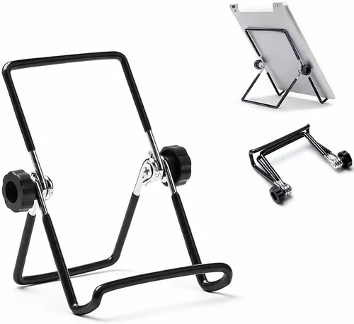 Miniatura 10 de Mizi Soporte para teléfono celular, ángulo y altura ajustable, soporte de teléfono de escritorio compatible con iPhone 17/16/15 Pro Max, Samsung