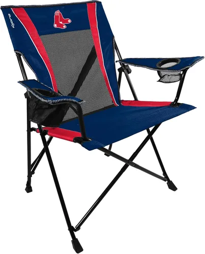 Miniatura 20 de Kijaro Dual Lock Pro, Silla plegable para fanáticos de deportes, 26" L x 35.5" W x 37" H, Carolina Panthers