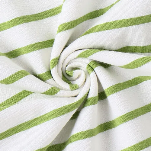 Miniatura 8 de TOKIAGO Conjunto de ropa de bebé para recién nacido, para otoño e invierno, a rayas, mameluco de dibujos animados, conjunto de pantalones
