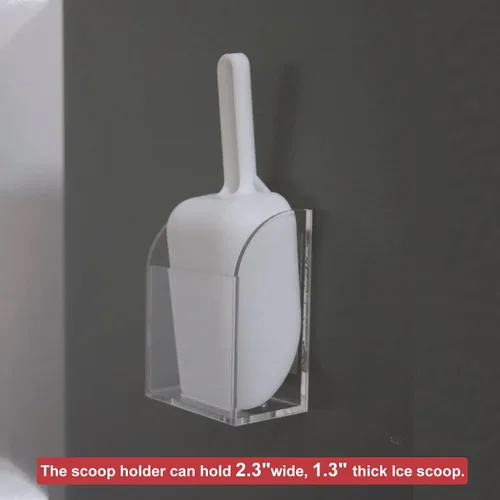 Miniatura 6 de PIAOLGYI Soporte para cuchara para máquina de hielo compatible con máquina de hielo de encimera Frigidaire (pala de hielo no incluida)