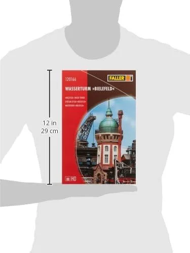 Miniatura 3 de Faller 120166 Torre de agua Bielefeld HO Scale Kit de construcción