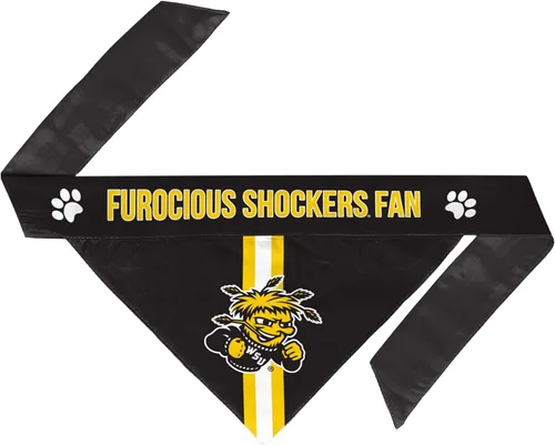 Miniatura 23 de Littlearth Bandana unisex NCAA para mascotas, reversible Color del
