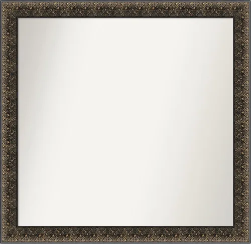 Miniatura 246 de Amanti Art Espejo personalizado, espejo de baño Tribeca, espejo de pared o espejo de tocador de baño sobre el fregadero (28.25 x 34.25 pulgadas)