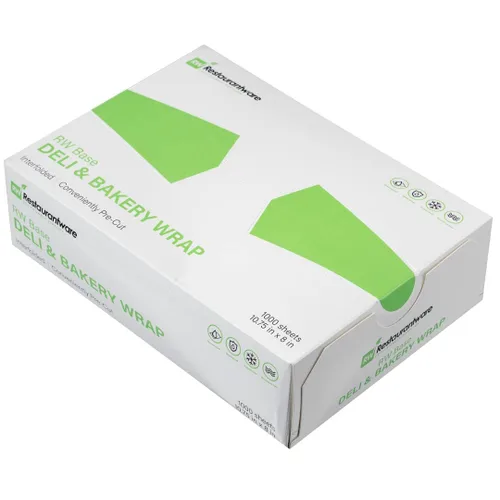 Restaurantware Paquete de 1000 envolturas de plástico para alimentos, 10.75 x 8 pulgadas, precortadas, transparentes, desechables, para microondas,