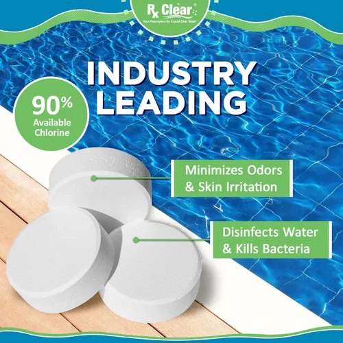 Miniatura 2 de Rx Clear Kit de mantenimiento químico de apertura de piscina Plus para piscinas sobre el suelo o enterradas para piscinas de hasta 15,000 galones
