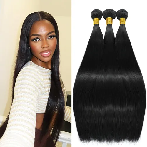 Miniatura 11 de 613 paquetes de cabello humano de 10 pulgadas, grado 12A, 100% sin procesar, rubio virgen brasileño 613, extensiones de cabello humano para mujeres