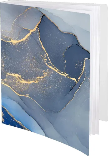 Carpeta con fundas de plástico, carpeta con fundas de plástico, libros de presentación de 30 bolsillos 8.5x11 pulgadas, muestra 60 páginas, carpeta