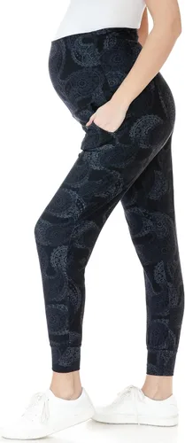 Miniatura 86 de Leggings Depot Pantalones de maternidad para mujer, sobre el vientre, pantalones deportivos casuales para descansar
