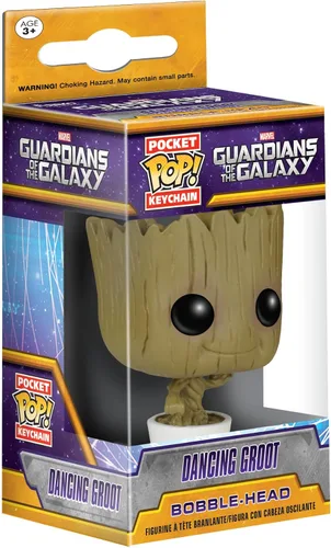 Miniatura 2 de Llavero de bolsillo Funko POP: GOTG - Llavero de personaje Baby Groot