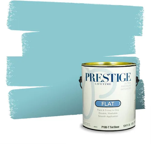 Miniatura 891 de Pintura Exterior + imprimación PRESTIGE, todo-en-uno, 1 galón, acabado mate, color comparable al Valspar* Royal Gray* VS151-Gris real