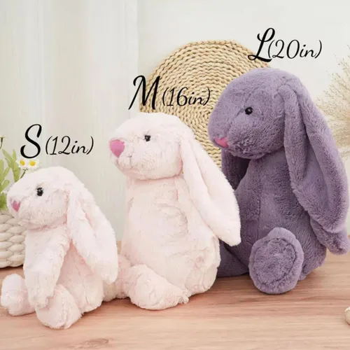Miniatura 5 de shiguangji Regalo de Pascua con el nombre del niño bordado de conejo de Pascua personalizado, conejito de Pascua, conejito de Pascua, regalo