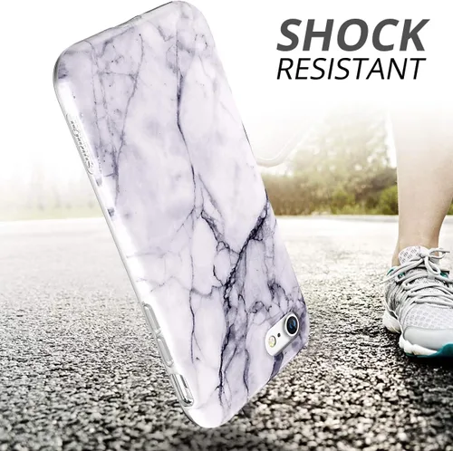 Miniatura 4 de SURITCH Funda para iPhone 8/iPhone 7/iPhone Se 2022, [protector de pantalla integrado] protección completa de policarbonato duro + cubierta a prueba
