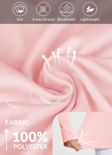 Miniatura 4 de BALEAF camisa de manga larga para mujer, con protección solar FPU 50+, de secado rápido, para practicar senderismo o pescar