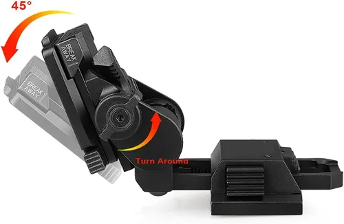 Miniatura 7 de Gafas de visión nocturna NVG montaje para casco de metal L4G24 PVS15/18 Negro