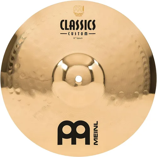 Meinl - Platillo Splash de 12 pulgadas, clásicos, brillantes, fabricado en Alemania, (CC12S-B)