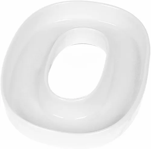Miniatura 12 de Coffeezone - Plato de cerámica para dulces y nueces, decoración para bodas y fiestas, Blanco