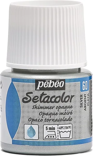 Miniatura 7 de Pebeo Setacolor - Pintura para tela (opaca, 45 ml), color dorado perla
