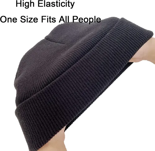 Miniatura 3 de NPQQUAN 1 y 2 paquetes de gorros unisex para hombres y mujeres, gorros de punto de invierno