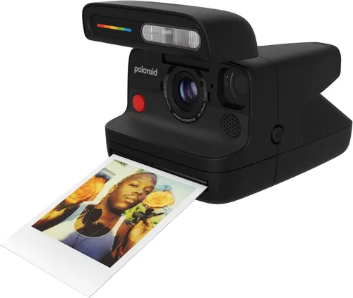 Miniatura 2 de Polaroid Flip - Cámara instantánea + paquete de película a color (16 fotos incluidas) - Negro (6565) - Sistema de 4 lentes hiperfocal, enfoque