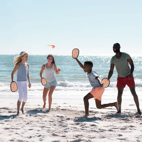 Miniatura 8 de Juego de pelota de lanzar y atrapar guantes de béisbol para niños pequeños, juegos exteriores para niños y familia, juguetes de playa y piscina