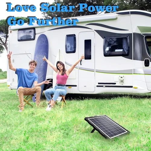 Miniatura 7 de POWOXI - Cargador de batería solar mejorado de 20 W y mantenedor, controlador de carga PWM de 3 etapas inteligente externo, kit de carga por goteo
