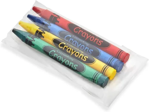 CrayonKing 150 juegos de 4 paquetes (600 lápices de colores a granel), no tóxicos, envueltos individualmente, perfectos para fiestas, restaurantes,