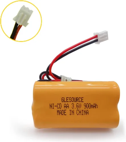 Miniatura 4 de Batería de emergencia de 3.6V 900mAh Ni-CD AA, batería de repuesto para Exitronix 10010037, Max Power B2-0031 MH468886, Unitech LEDR-1 6200RP