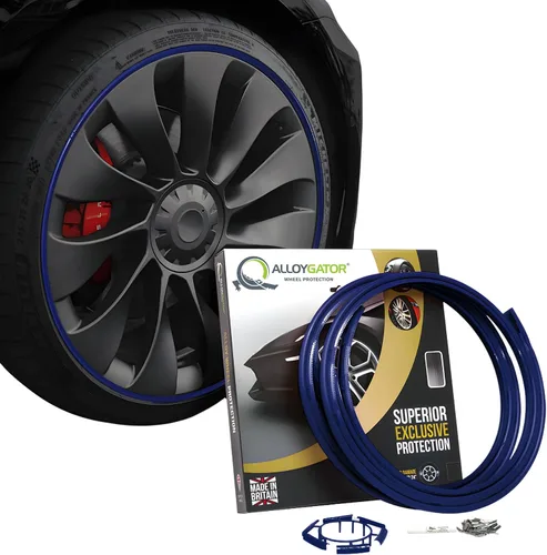 Miniatura 28 de AlloyGator Protector de Llanta Dorado para Ruedas de Automóvil (Se Adapta a Ruedas de 12-24" de Diámetro) - Paquete de 4 Protectores de Rueda