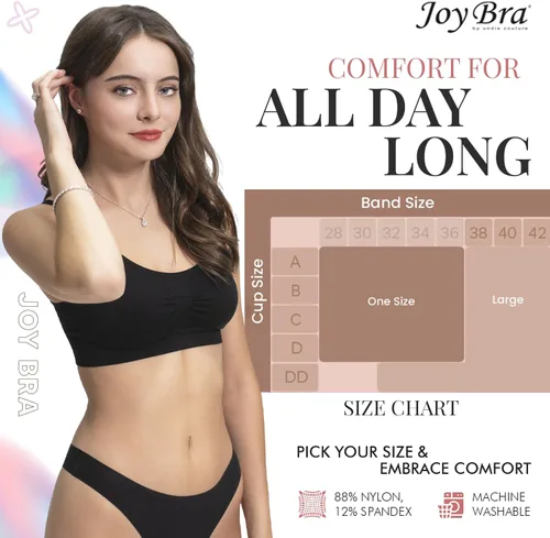 Miniatura 3 de Sujetadores sin costuras con cuello redondo para mujer Brasier deportivo sin varillas de cobertura completa push up para mujer Sujetadores cómodos