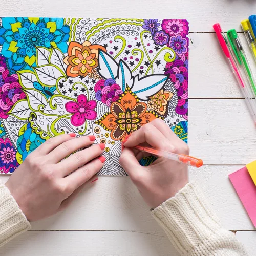 Miniatura 3 de Leisure Arts The Best Of Color Art For Everyone Adult Coloring Book For Women And Men, 8.5" X 10.75" - Over 90 Designs - Stress Relieving Adult