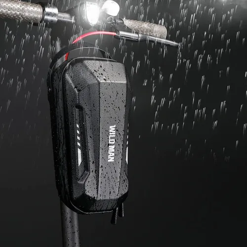 Miniatura 5 de WILD MAN Bolsa de almacenamiento de scooter resistente a la lluvia de liberación rápida para scooters de equilibrio Kick Scooters bicicleta plegable